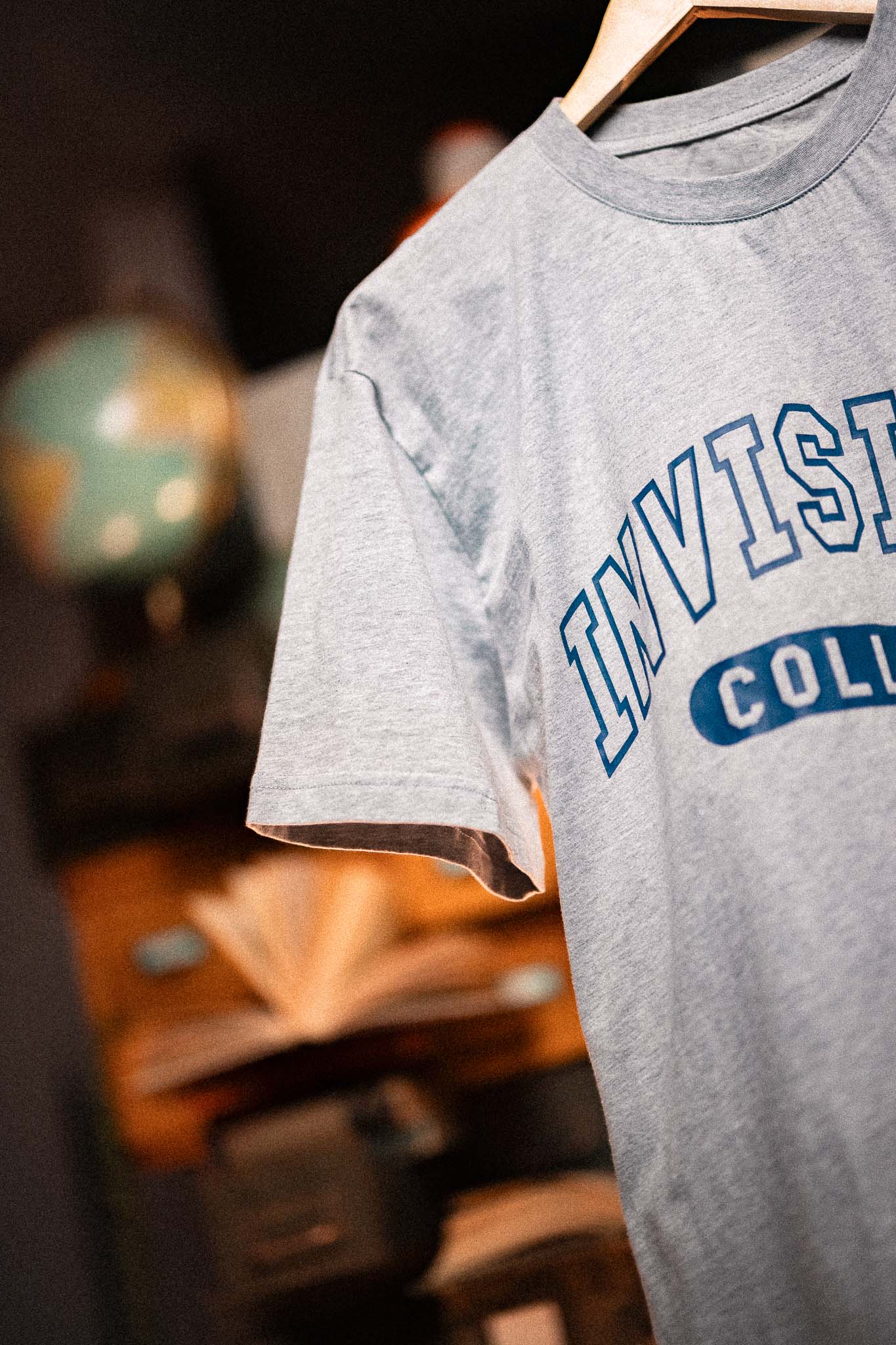 Men's Invisible College Tee In Grey - Image 5